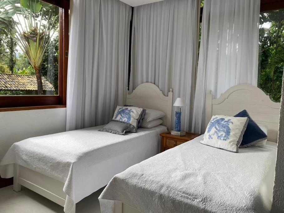 Casa Deliciosa Em Condo C/ Piscina Frente Ao Mar Sao Sebastiao  Exteriör bild