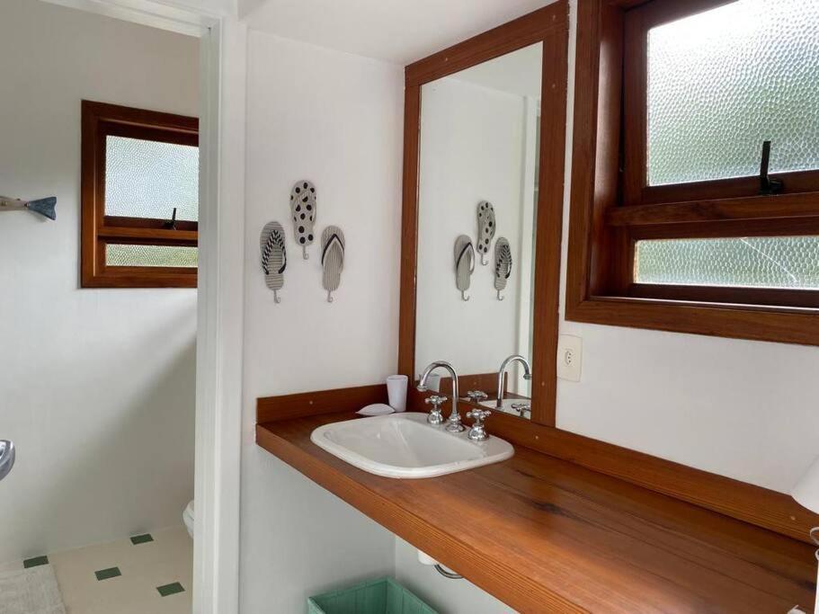 Casa Deliciosa Em Condo C/ Piscina Frente Ao Mar Sao Sebastiao  Exteriör bild