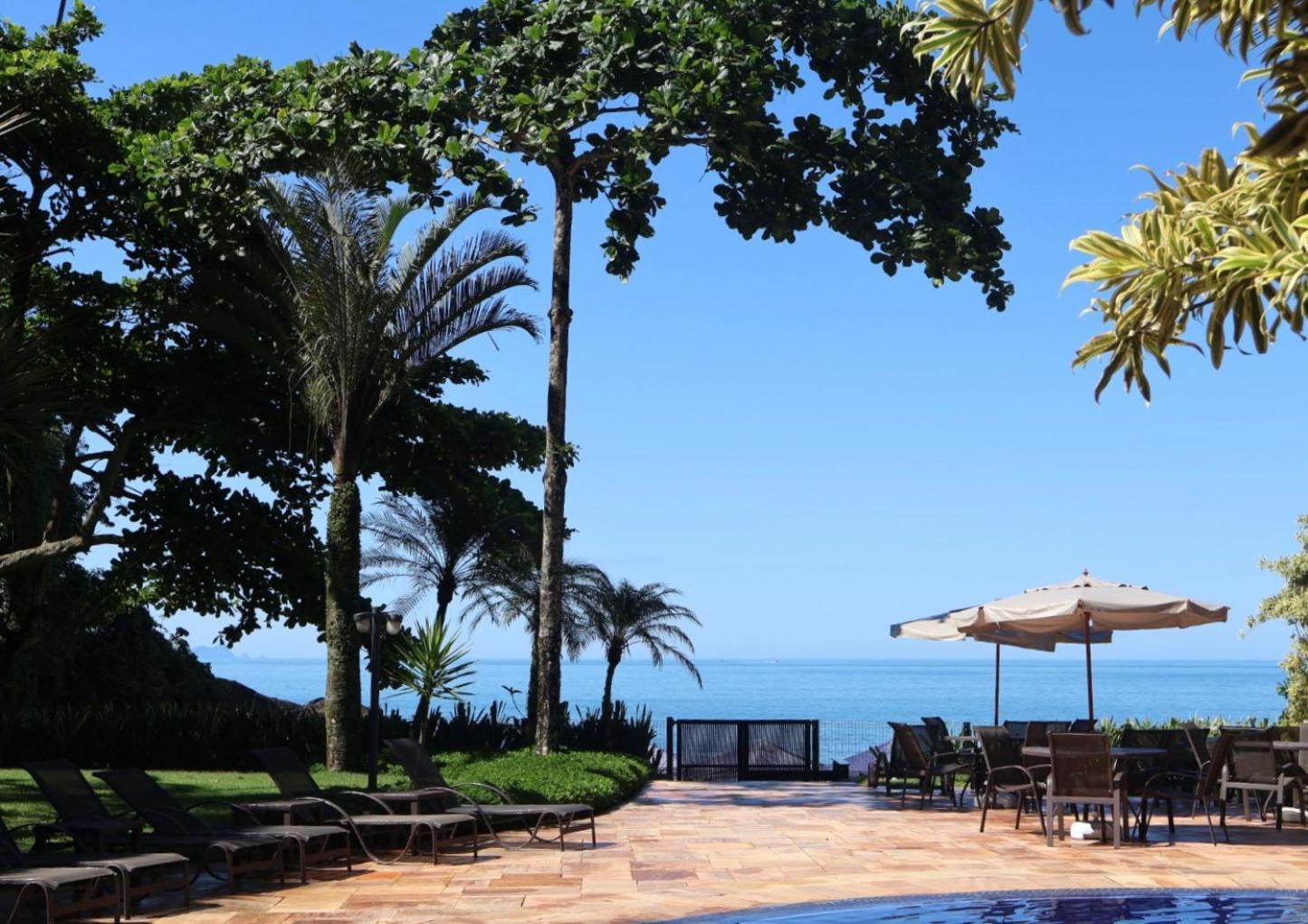Casa Deliciosa Em Condo C/ Piscina Frente Ao Mar Sao Sebastiao  Exteriör bild